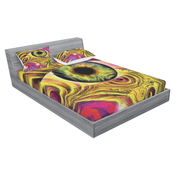 Bless international Microfiber Patterned Sheet Set Wayfair Canada